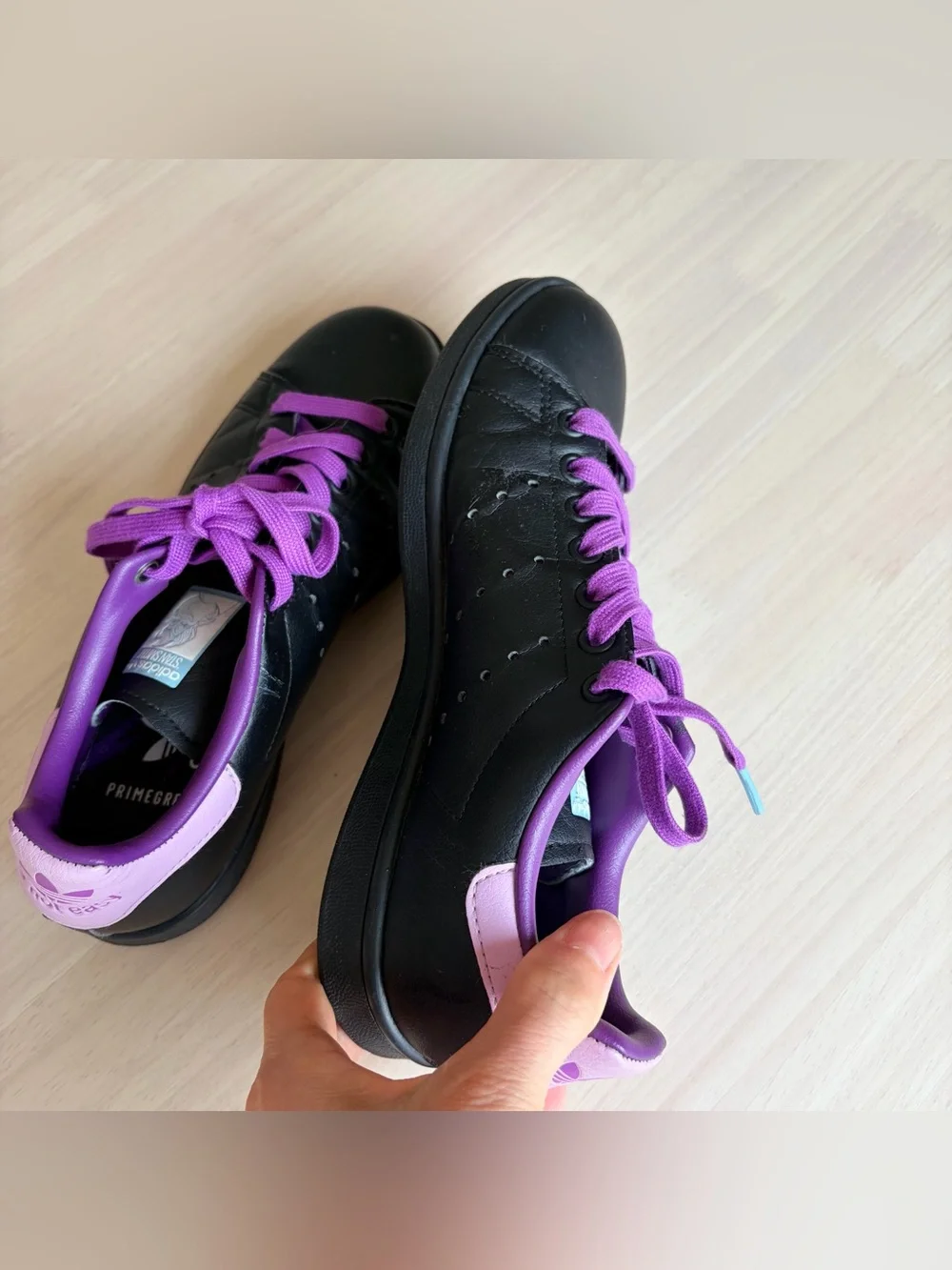 adidas use purple